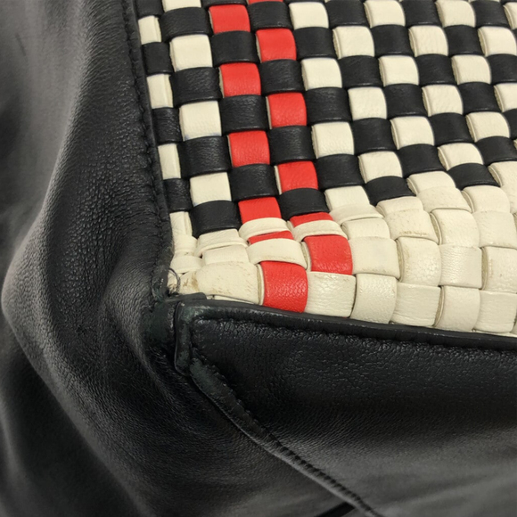 CELINE Checkered Vertical Cabas Tote Tote Bag - Picture 8 of 12